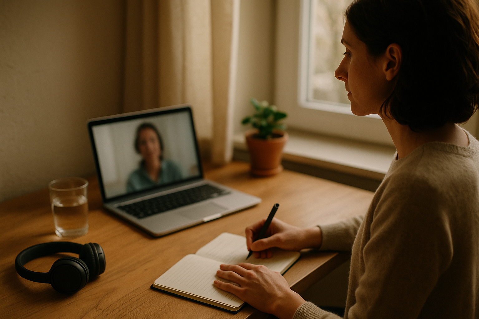 Primeira sessão: como se preparar e o que esperar na psicoterapia online